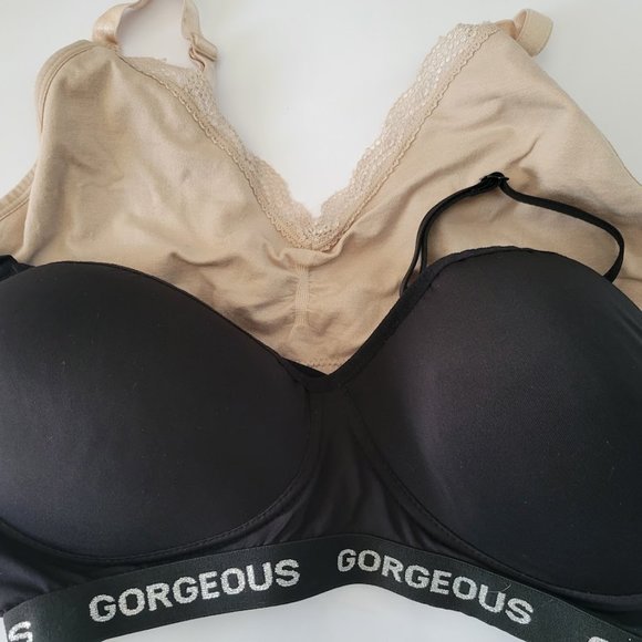 Bundle of TWO bralettes Size 2X - Picture 1 of 8